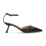 Zwarte pumps met hak en uitgesneden bovendeel Kazar Studio , Black , D...