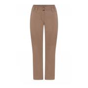 Moderne 7/8 Straight Leg Broek Gustav , Brown , Dames