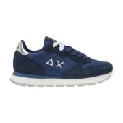 Blauwe Sneakers Ally Goud Zilver Sun68 , Blue , Dames