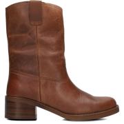 Cognac Hoge Laarzen Stijlvol Herfst Inuovo , Brown , Dames