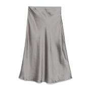 Grijze Geplooide Rok Liu Jo , Gray , Dames