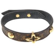 Pre-owned Fabric bracelets Louis Vuitton Vintage , Brown , Dames