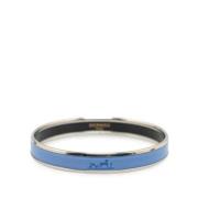 Pre-owned Metal bracelets Hermès Vintage , Blue , Dames