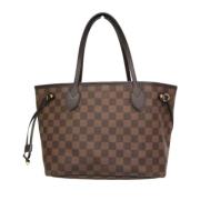 Pre-owned Canvas louis-vuitton-bags Louis Vuitton Vintage , Brown , Da...