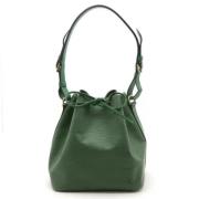 Pre-owned Leather louis-vuitton-bags Louis Vuitton Vintage , Green , D...