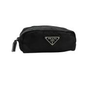 Pre-owned Fabric clutches Prada Vintage , Black , Dames