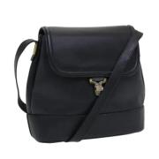 Pre-owned Leather shoulder-bags Bally Pre-owned , Black , Dames