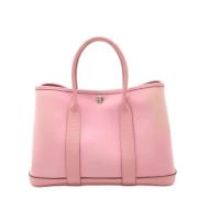 Pre-owned Canvas totes Hermès Vintage , Pink , Dames