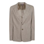 Grijze Blazer voor Vrouwen Aw24 Ralph Lauren , Gray , Dames