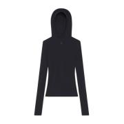 Zwarte Sweater Collectie Courrèges , Black , Dames