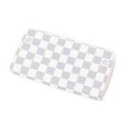 Pre-owned Coated canvas wallets Louis Vuitton Vintage , White , Dames