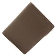 Pre-owned Leather wallets Loewe Pre-owned , Gray , Dames