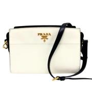 Pre-owned Fabric prada-bags Prada Vintage , White , Dames