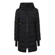 Zwarte jas voor vrouwen Aw24 Herno , Black , Dames