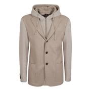 Neutrale Jas Aw24 Eleventy , Beige , Heren