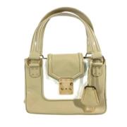 Pre-owned Leather louis-vuitton-bags Louis Vuitton Vintage , Beige , D...