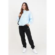 Sportieve Sweatpants met Geborduurd Logo Puma , Black , Dames