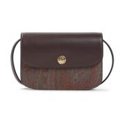 Bruine Crossbody Dames Tas Etro , Brown , Dames