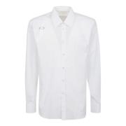 Klassieke Witte Katoenen Poplin Overhemd Alexander McQueen , White , H...