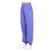 Essentials Fleece Loose Sweatpants Adidas Originals , Purple , Dames