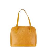 Pre-owned Leather louis-vuitton-bags Louis Vuitton Vintage , Yellow , ...