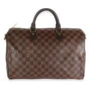 Pre-owned Canvas louis-vuitton-bags Louis Vuitton Vintage , Brown , Da...