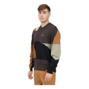 Camo Multicolor Ronde-hals Sweater voor Mannen Dickies , Multicolor , ...