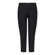 Reis Sigaret Enkelpants in Zwart Only Carmakoma , Black , Dames