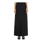 Rok van Lana en Linnen UMA Wang , Black , Dames