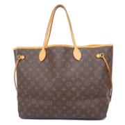 Pre-owned Fabric louis-vuitton-bags Louis Vuitton Vintage , Brown , Da...