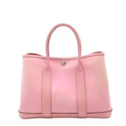 Pre-owned Leather handbags Hermès Vintage , Pink , Dames