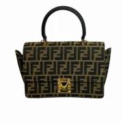 Pre-owned Fabric fendi-bags Fendi Vintage , Brown , Dames