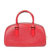 Pre-owned Leather handbags Louis Vuitton Vintage , Red , Dames