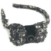 Pre-owned Fabric hair-accessories Chanel Vintage , Black , Dames