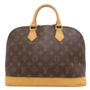 Pre-owned Fabric louis-vuitton-bags Louis Vuitton Vintage , Brown , Da...