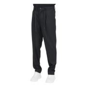 Zwarte casual broek voor mannen Selected Homme , Black , Heren