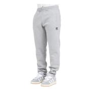 Grijze Essentials Sweatpants voor Heren Adidas Originals , Gray , Here...