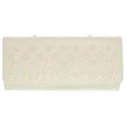 Pre-owned Leather wallets Jimmy Choo Pre-owned , White , Dames