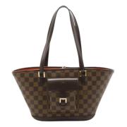 Pre-owned Plastic louis-vuitton-bags Louis Vuitton Vintage , Brown , D...