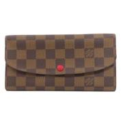 Pre-owned Canvas wallets Louis Vuitton Vintage , Brown , Dames