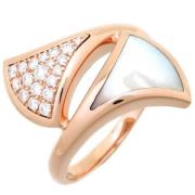 Pre-owned Rose Gold rings Bvlgari Vintage , Yellow , Dames