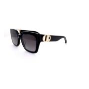 Architectonische Glamoureuze Zonnebril Dior , Black , Unisex