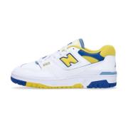 Wit/geel/blauw Heren Sneaker 550 New Balance , Multicolor , Heren