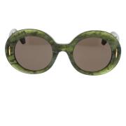 Stijlvolle Dames Zonnebril Loewe , Green , Dames