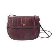 Pre-owned Leather shoulder-bags Dior Vintage , Red , Dames