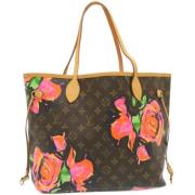 Pre-owned Canvas shoulder-bags Louis Vuitton Vintage , Black , Dames