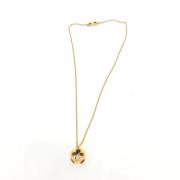 Pre-owned Rose Gold necklaces Louis Vuitton Vintage , Yellow , Dames