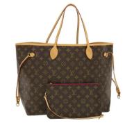 Pre-owned Canvas shoulder-bags Louis Vuitton Vintage , Brown , Dames