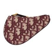 Pre-owned Fabric wallets Dior Vintage , Pink , Dames