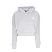 Trendy Cropped Hoodie Dusty Periwinkle The North Face , Gray , Dames